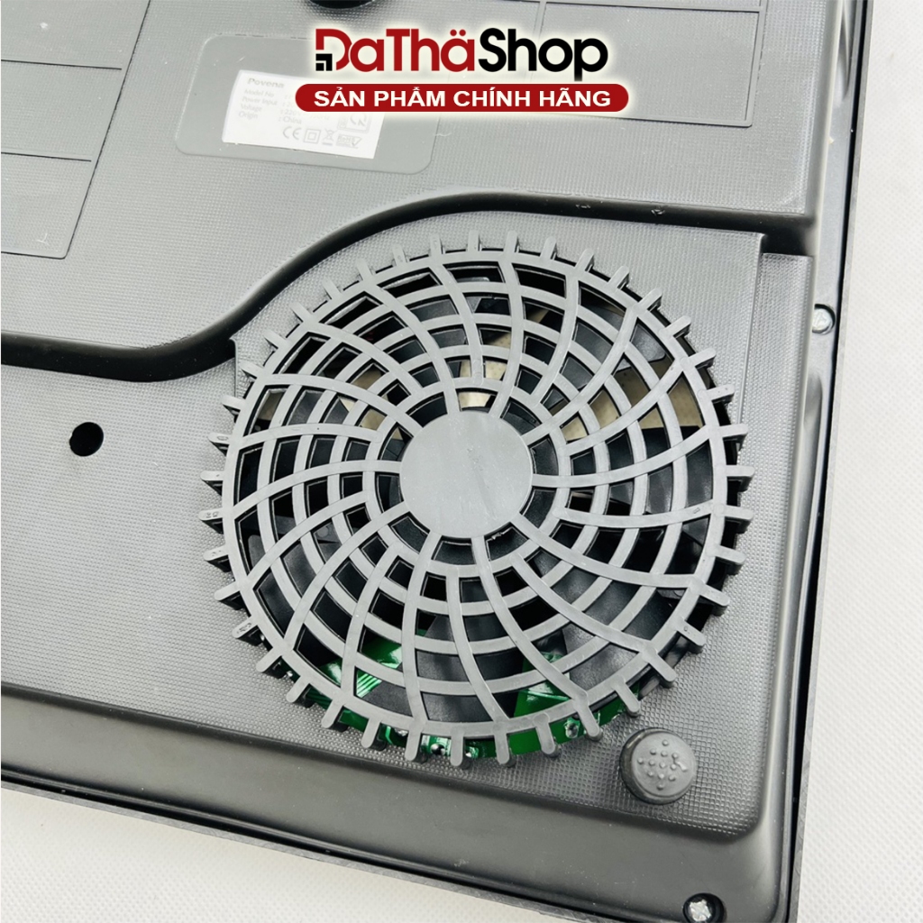 Bếp Từ POVENA PVN-21 Kèm Nồi Inox Vung Kính Hàng Việt Nam Chất Lượng Cao