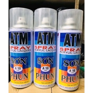 Sơn xịt ATM A10 (CLEAR) (BÓNG)