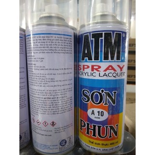Sơn xịt ATM A10 (CLEAR) (BÓNG)