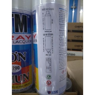 Sơn xịt ATM mầu A200 (WHITE)