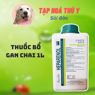 [ chai 1L ] HEPARENOL thuốc bổ gan, giảm béo phì cho chó mèo thú cưng - Tạp hóa thú y sg
