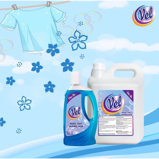 Nước Giặt Vel Đậm Đặc Hương Hoa 5 lít