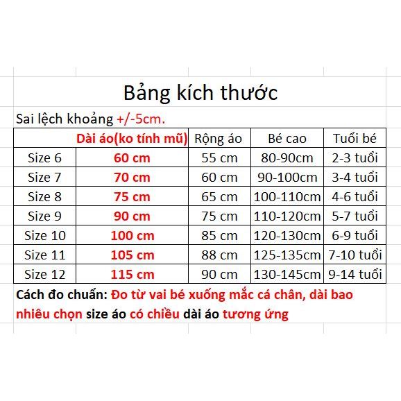 Áo Mưa Trẻ Em 💖  💖 Áo Mưa cho bé,Dạng bit không xẻ tà,Vải dù siêu bền,họa tiết đẹp.