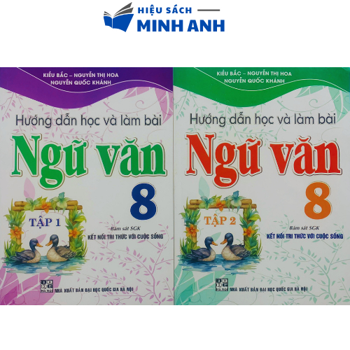 Sách - Hướng dẫn học và làm bài Ngữ Văn 8