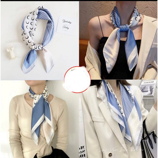 Khăn Lụa Vuông 70x70, Khăn Lụa Quàng Cổ - Khăn Lụa Cuốn Cổo