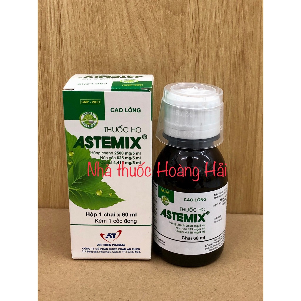 SIRO HO ASTEMIX Chai 60ml