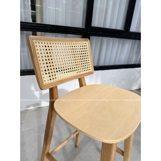 Ghế Bar Phối Mây (IB TRƯỚC KHI ĐẶT)
