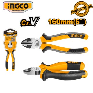 Kềm cắt 6 inch , 7 inch ingco , chất liệu thép cr-v hdcp28168 hdcp28188