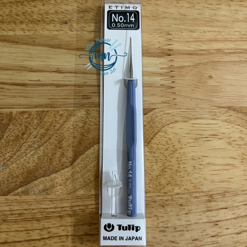 Kim móc Tulip Etimo Steel Crochet Hook - Kim Tulip xanh