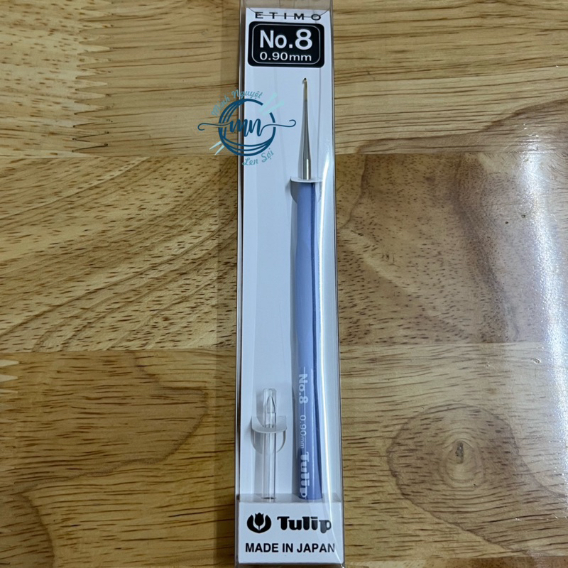 Kim móc Tulip Etimo Steel Crochet Hook - Kim Tulip xanh