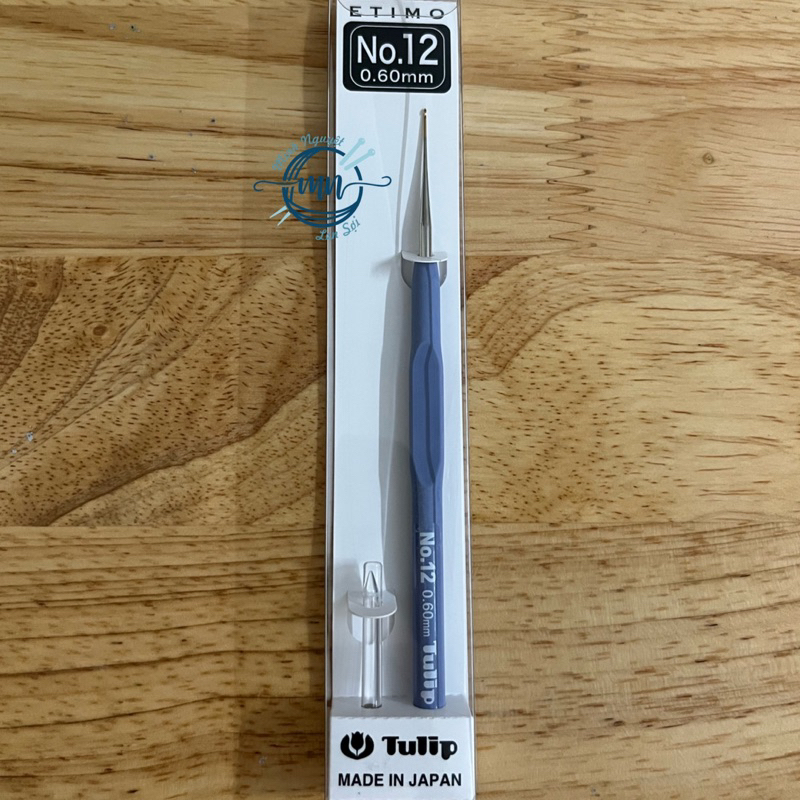 Kim móc Tulip Etimo Steel Crochet Hook - Kim Tulip xanh