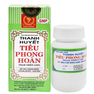 Thanh Huyết Tiêu Phong Hoàn Tiên Hưng– Hỗ trợ điều trị mề đay, mẩn ngứa (160v)