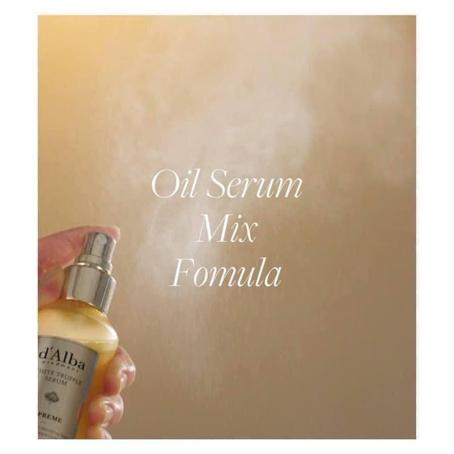 Serum xịt khoáng D'ALBA WHITE TRUFFLE SERUM SUPREME INTENSIVE SOLUTION