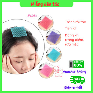 Miếng dán tóc mái, dán tóc mái combo 2 miếng dán tóc hỗ trợ trang điểm, rửa mặt