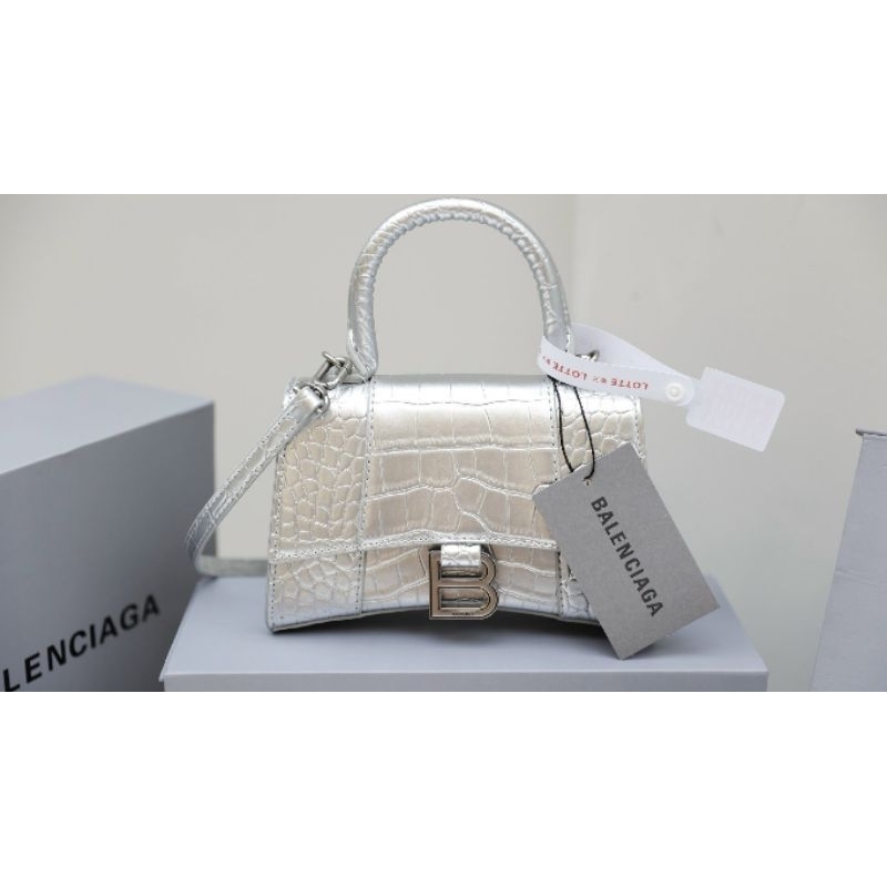 Túi xách nữ Balen...vân da cá sấu cực đẹp sang chảnh dã man kèm quai đeo fullbox hãng