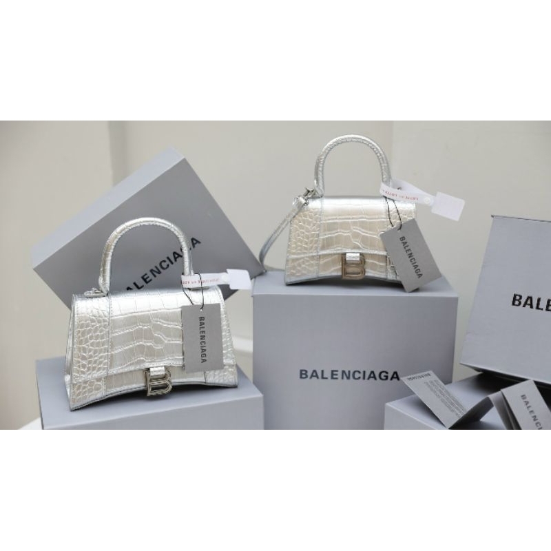 Túi xách nữ Balen...vân da cá sấu cực đẹp sang chảnh dã man kèm quai đeo fullbox hãng