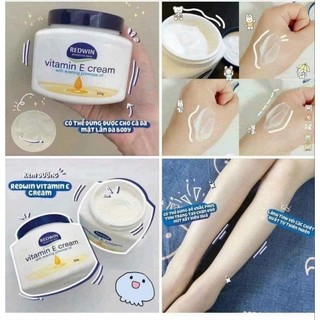 KEM Dưỡng ẩm VITAMIN E Redwin