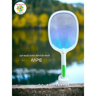 Vợt muỗi thông minh 3 in 1 tự động bắt muỗi cao cấp MPE - vợt muỗi đèn bắt muỗi MPE bảo hành 24 tháng