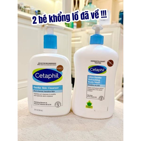 bộ sản phẩm Cetaphil - ALISA