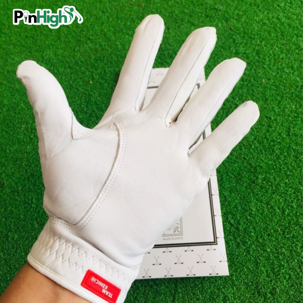 Găng Tay Vải Golf Kenichi, bao tay golf chống trượt, thoát mồ hôi, chất vải nho mềm mại ôm tay Pinhigh