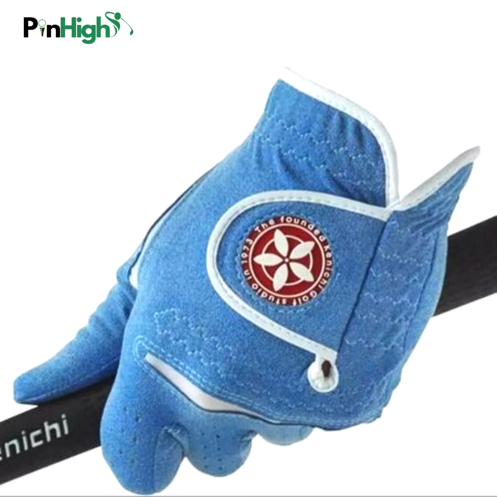 Găng Tay Vải Golf Kenichi, bao tay golf chống trượt, thoát mồ hôi, chất vải nho mềm mại ôm tay Pinhigh
