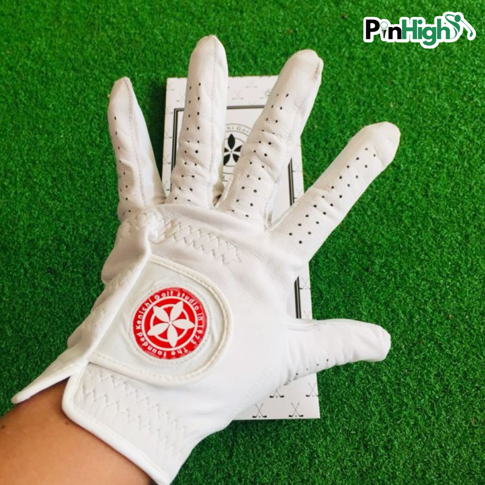 Găng Tay Vải Golf Kenichi, bao tay golf chống trượt, thoát mồ hôi, chất vải nho mềm mại ôm tay Pinhigh