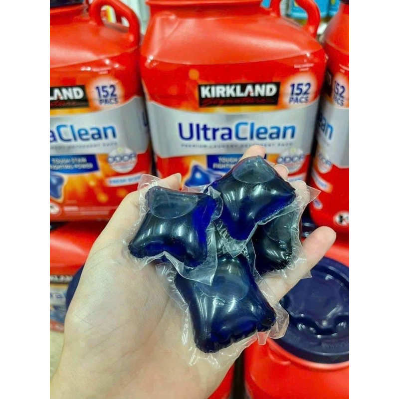 ❤️  Viên Giặt Kirkland UltraClean Mỹ Giặt + Tẩy + Khử Mùi + Giữ Màu + Thơm Mềm Vải