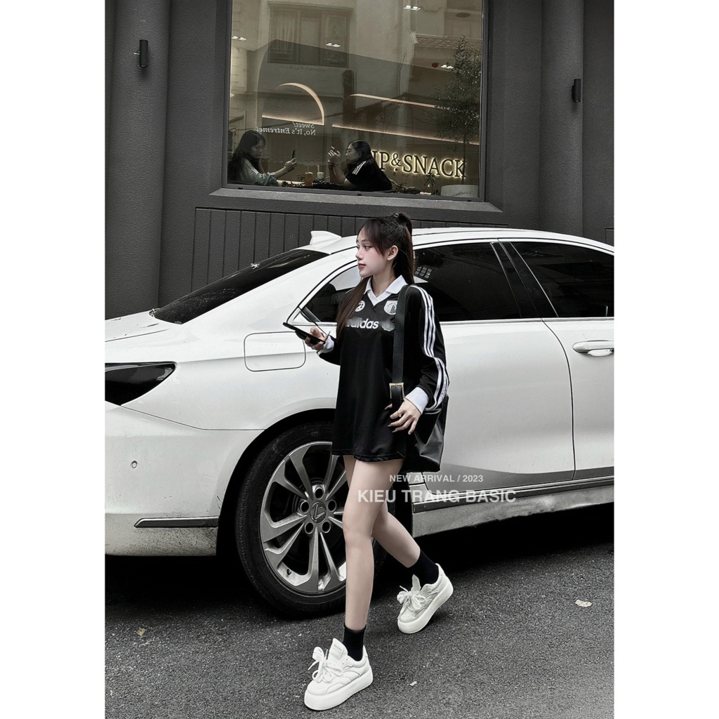 Áo pull dài tay adidas mẫu mới