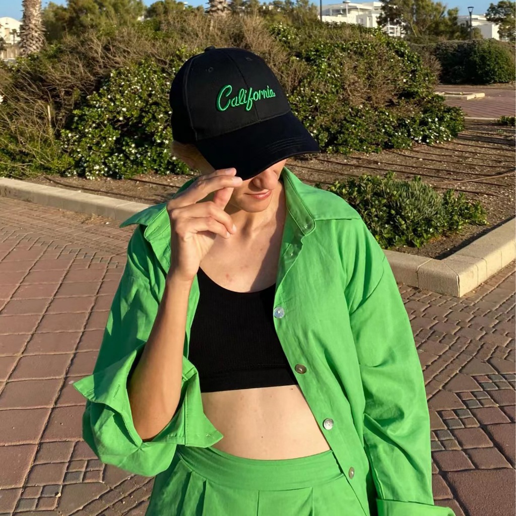 Mũ Lưỡi Trai Nón Kết Thêu Chữ California Thời Trang Unisex Đi Học Đi Chơi Chất Liệu Vải Kaki Thoáng Khí - SOLILA STORE