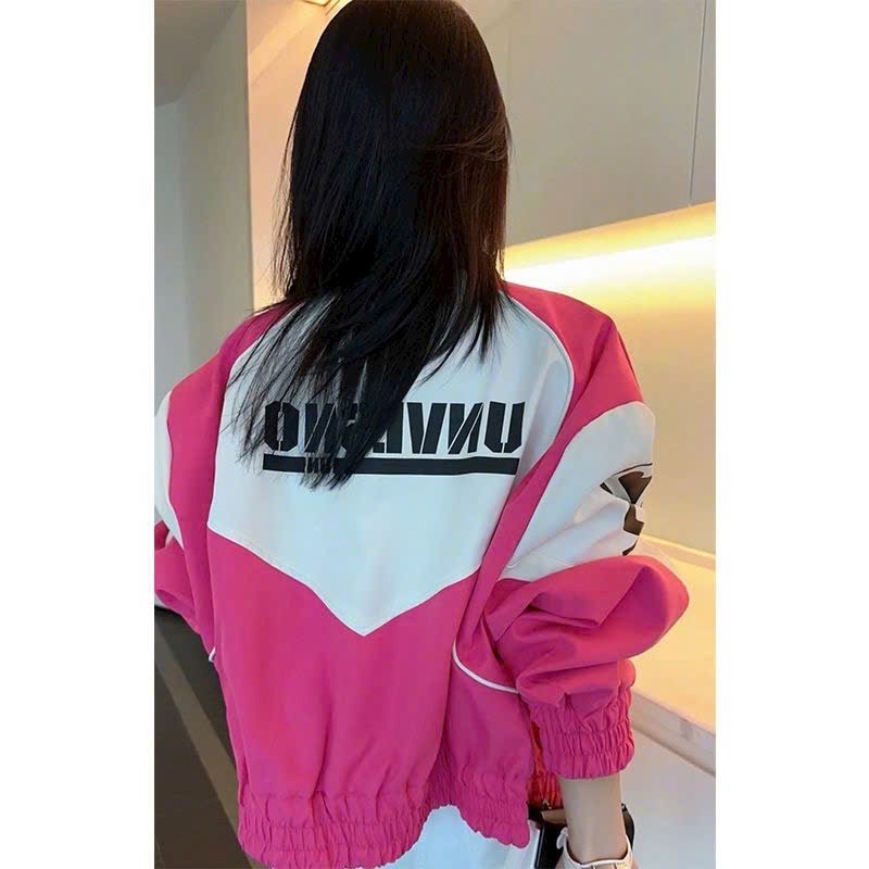 Áo khoác dù cổ trụ Nam Nữ unisex 2 lớp in UNVESO phối màu thể thao hàn quốc 777TPkhoac620 620