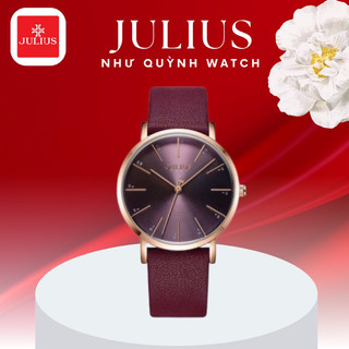 Đồng hồ nữ hàn quốc julius ja-1161 dây da
