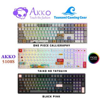 Bàn phím cơ AKKO 5108S Black Pink/ AKKO 5108s One Piece/ AKKO 5108s Taiko no Tatsujin