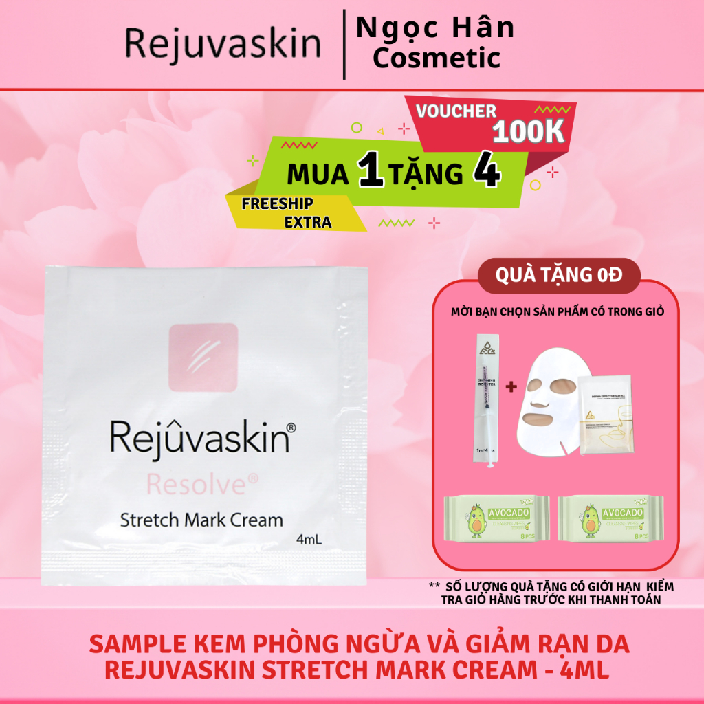Sample kem ngừa rạn da Rejuvaskin Stretch Mark Cream 4ml