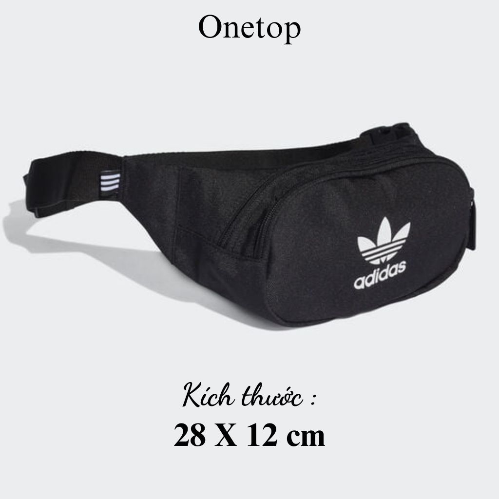 Túi bao tử nam adidas cao cấp chống nước mini , Túi đeo hông nam nữ chạy bộ onetop