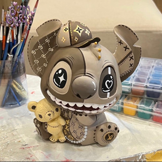    MUA 1 TẶNG 1 mini   Tượng Thạch Cao   Tô Màu   STITCH Siêu Đáng Yêu 