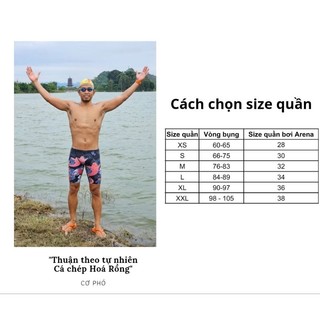 Quần Bơi Phong Thuỷ - Tứ Linh Thần Thuỷ - Cá Chép Hóa Rồng (Bơi Chạy Kết Hợp)