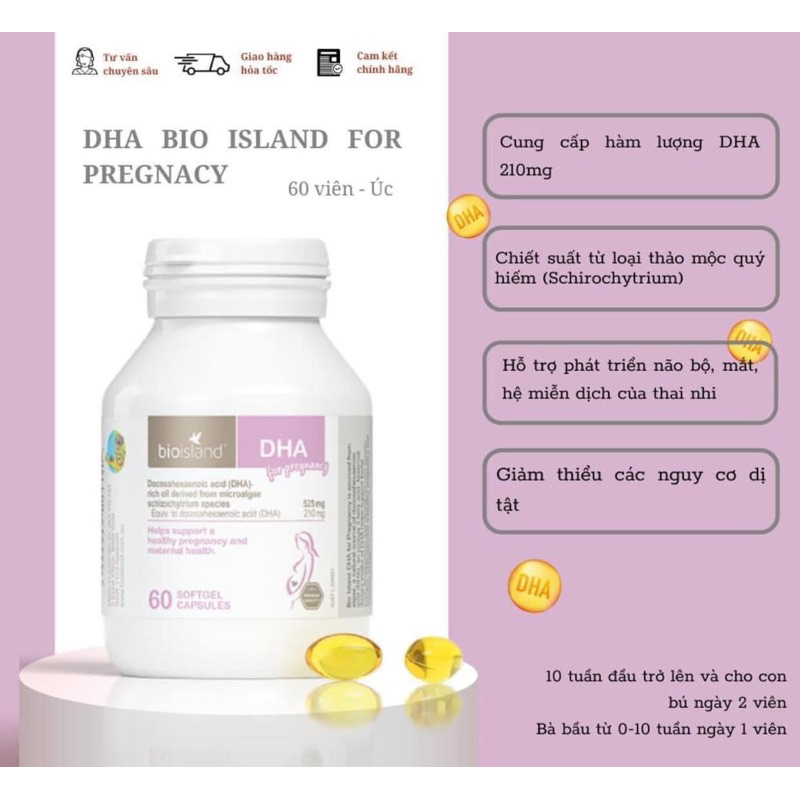 DHA bầu biosland cho mẹ