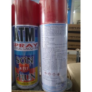 Sơn xịt ATM mã mầu A211( RED) (ĐỎ)