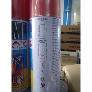 Sơn xịt ATM mã mầu A211( RED) (ĐỎ)