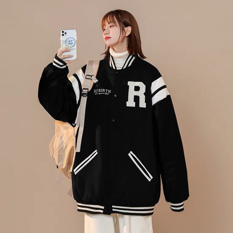 Quần jeans suông mài đùi rách 2 bên gối cạp cao chất bò dày S337