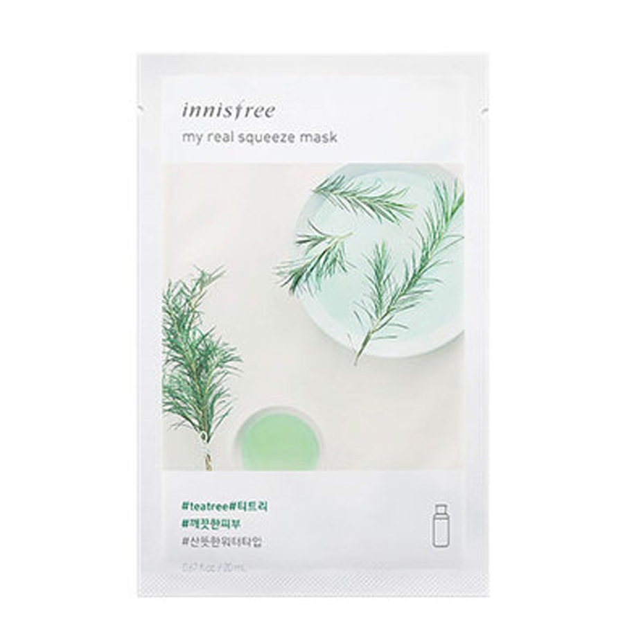 Mặt Nạ Giấy Chiết Xuất Từ Thiên Nhiên Innisfree