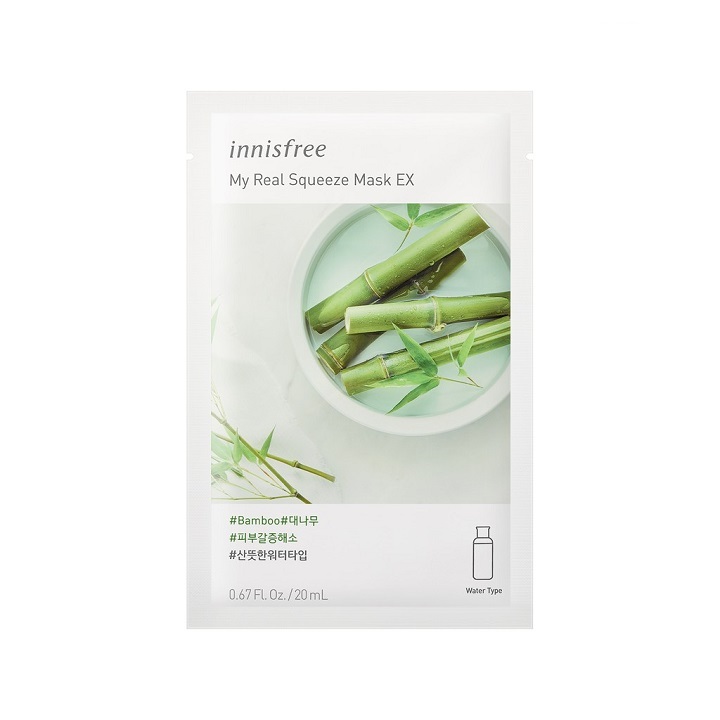 Mặt Nạ Giấy Chiết Xuất Từ Thiên Nhiên Innisfree