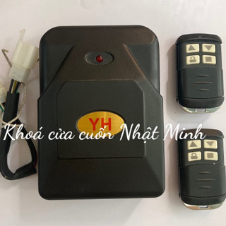 Bộ điều khiển cửa cuốn YH 433 mhz tay mã gạt
