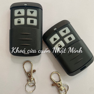   Có video hướng dẫn Remote cửa cuốn mã sao chép tự học lệnh 433 MHZ chống nước pin siêu bền 