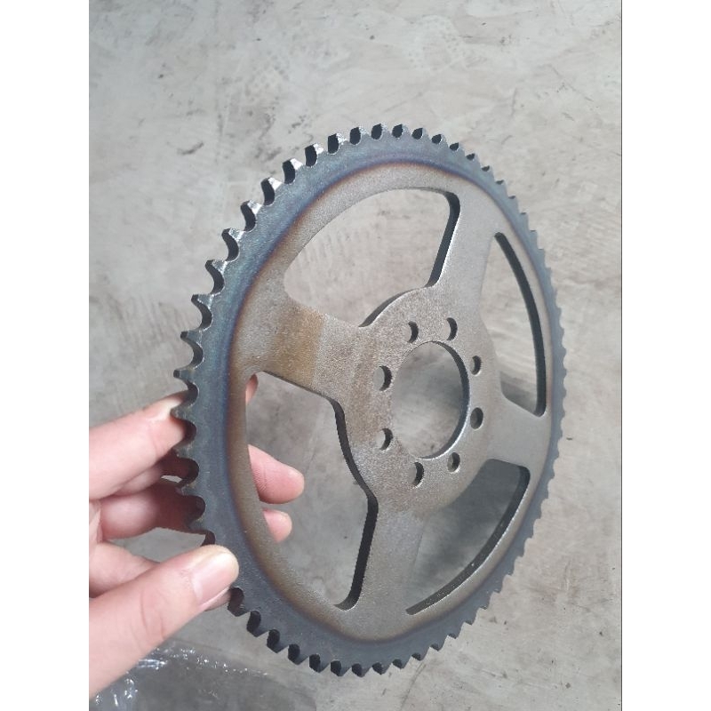 Đĩa nhông thồ 60 răng lắp cho xe đi rừng, xe chở hàng tải trọng cao