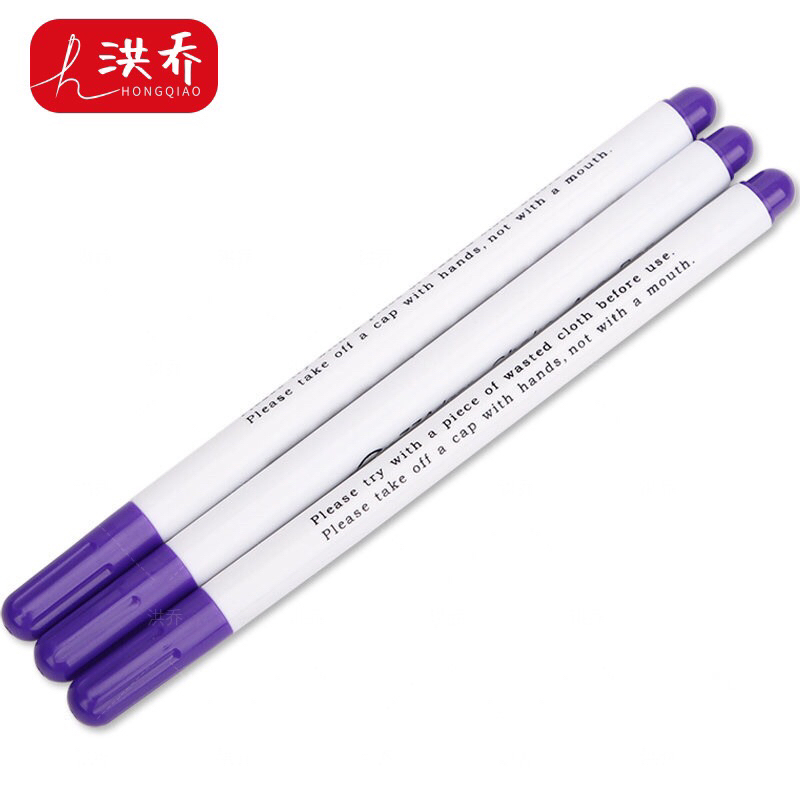 Bút vẽ vải bút vẽ chữ thập tan trong nước tự bay màu