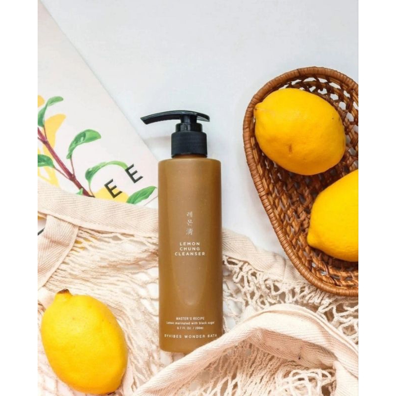 Sữa rửa mặt chanh đường đen Lemon Chung Cleanser 200ml