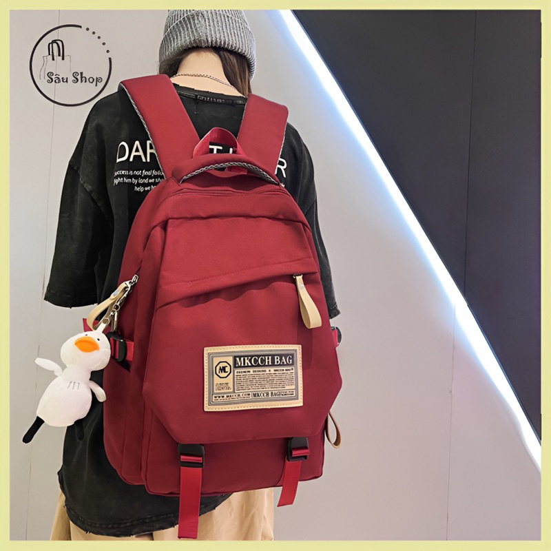 Balo Đi Học Nam Nữ  Balo đựng Laptop 15.6inch Chống Nước phong cách Hàn Quốc- HÀNG CÓ SẴN