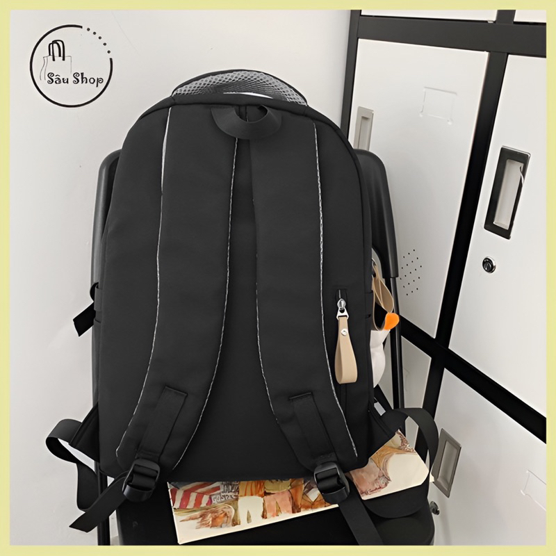 Balo Đi Học Nam Nữ  Balo đựng Laptop 15.6inch Chống Nước phong cách Hàn Quốc- HÀNG CÓ SẴN