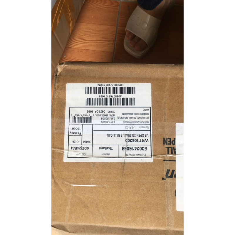 Bóng willson đen hộp 3 bóng